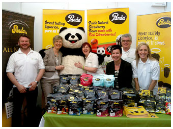 Team Panda at the Natural and Organic Products Show