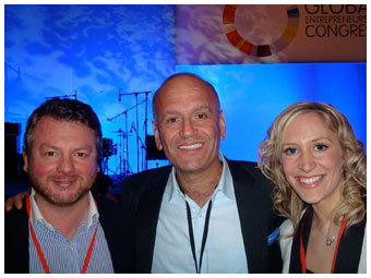 With Doug Richard at the Global Entrepreneurs Conference 2012